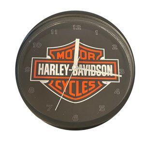 Harley 9" Wall Clock